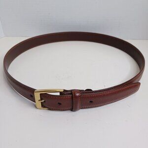 Cole Haan Vintage Genuine Leather Dress/Casual Belt Solid Brown size 36/90